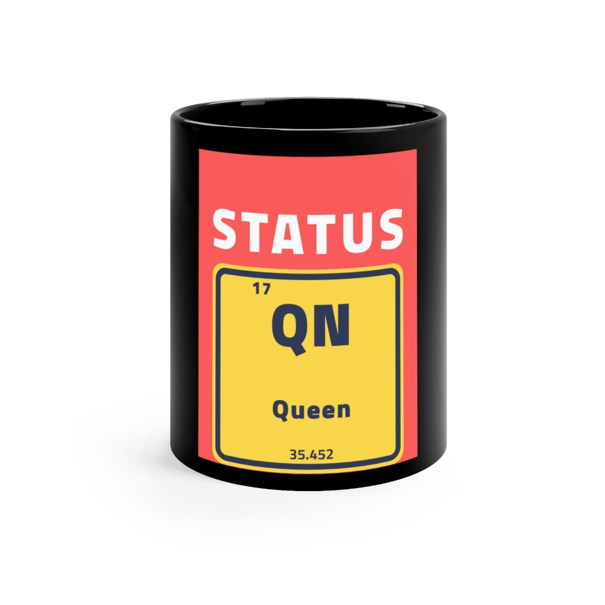 Status Queen | 11oz Black Mug