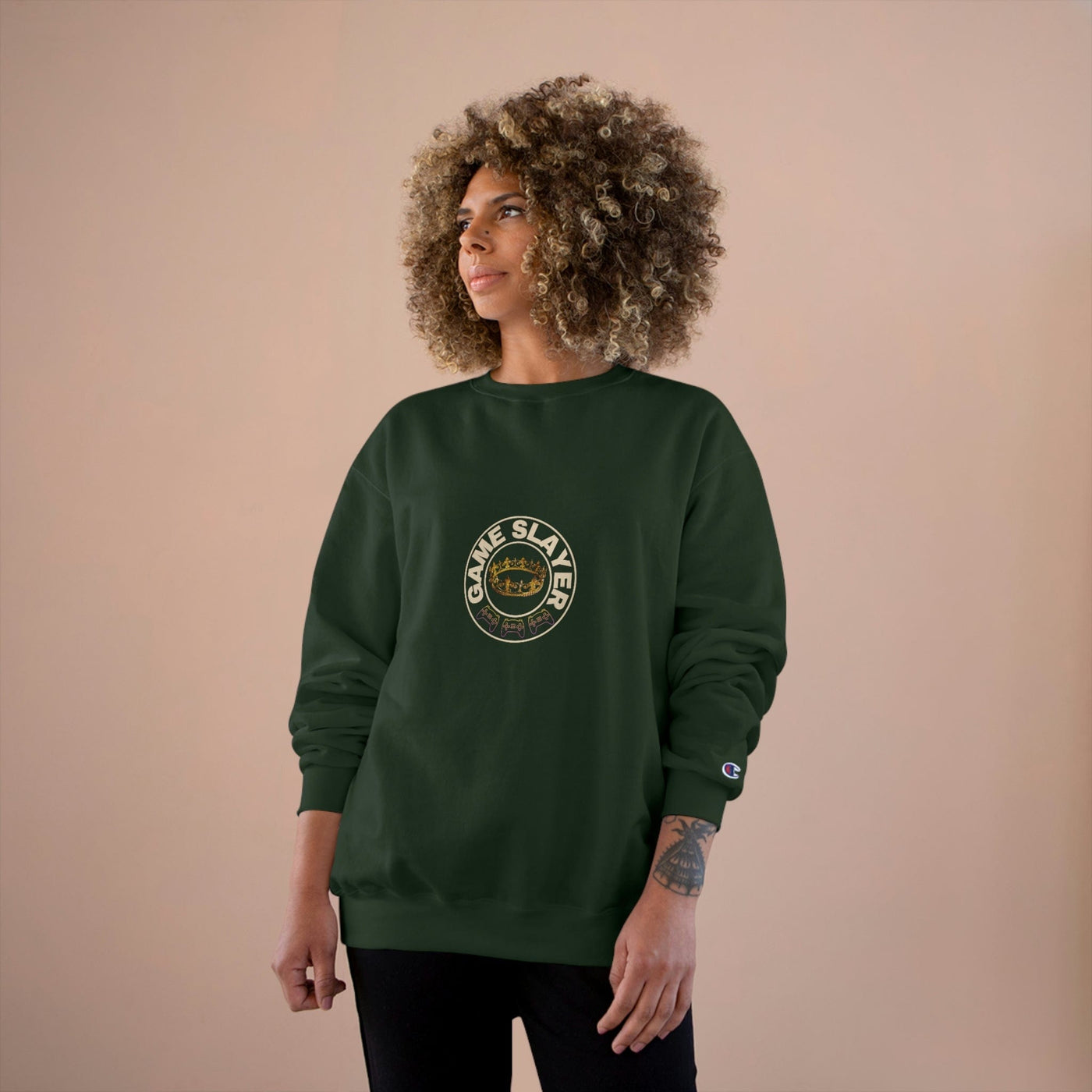 Gamer Fresh x Champion | The Game Slayer Crown | Exclusive Unisex Sweatshirt