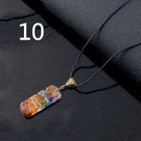 Gravel Seven Chakra Spirit Pendant by Gamer Fresh