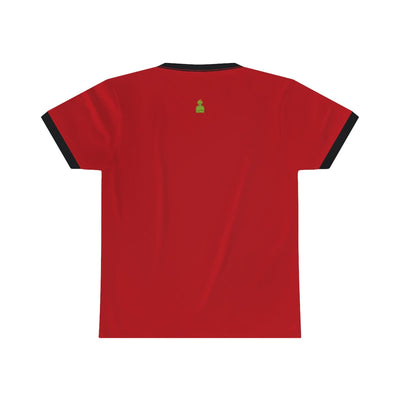 Exclusive Vision Slayer Cosmic Life Bar Red/Jet Black Unisex Ringer T-Shirt