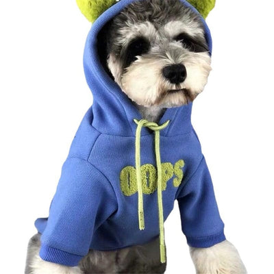 Small And Medium-sized Dog Velvet Hooded Sweater