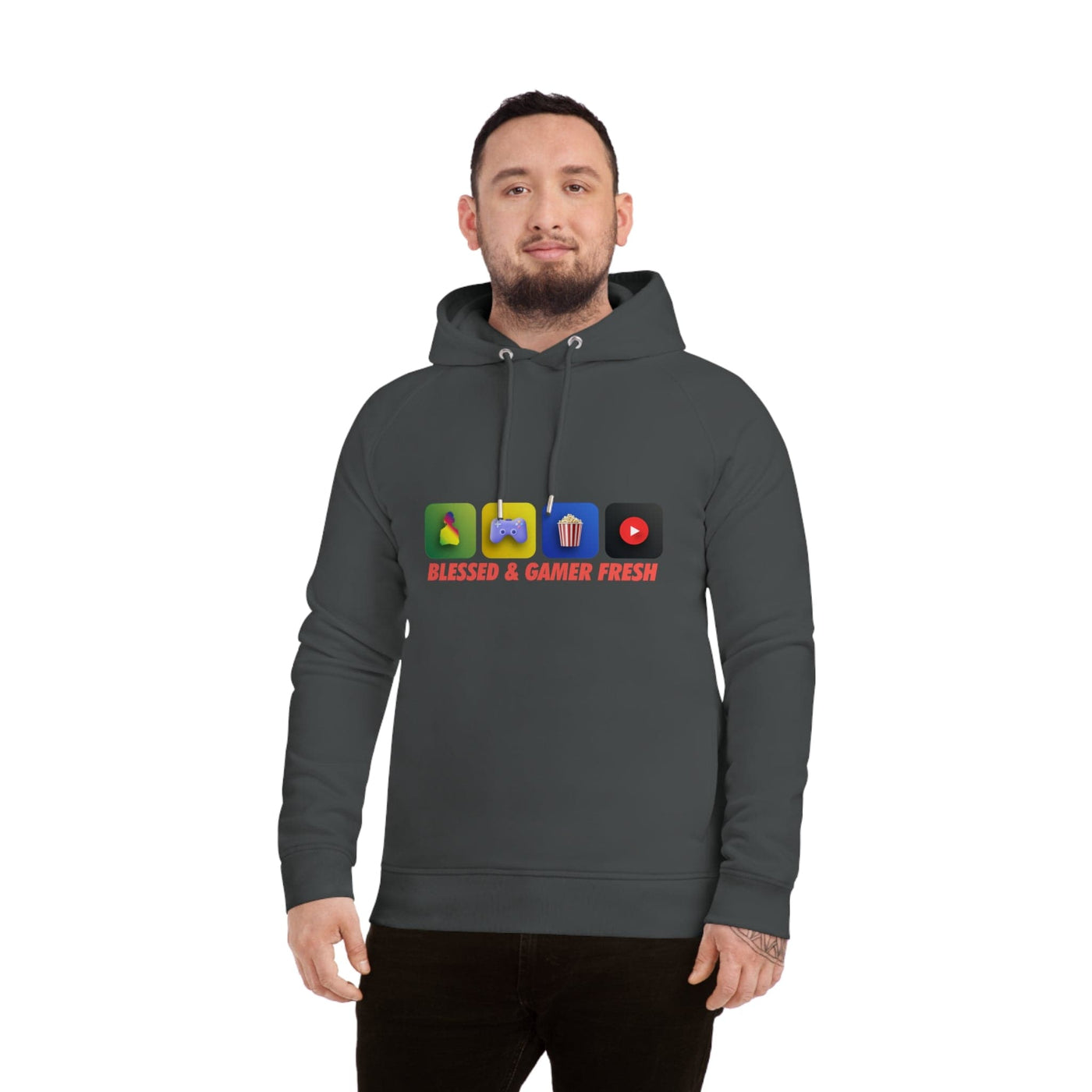 Gamer Fresh | Blessed & Gamer Fresh | Exclusive Unisex Sider Hoodie