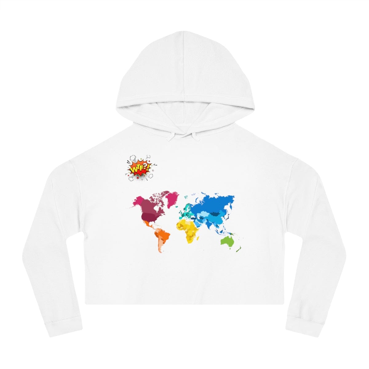 Gamer Fresh Exclusive | WTF World? | Women's Cropped Hoodie