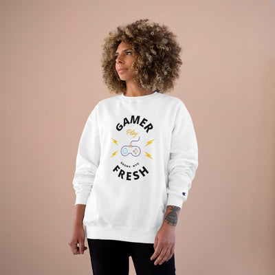 Gamer Fresh x Champion | Est Since 1975 Gamer Life | Exclusive Unisex Sweatshirt