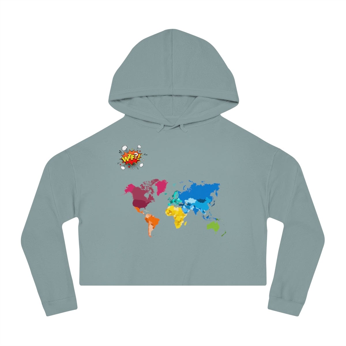 Gamer Fresh Exclusive | WTF World? | Women's Cropped Hoodie