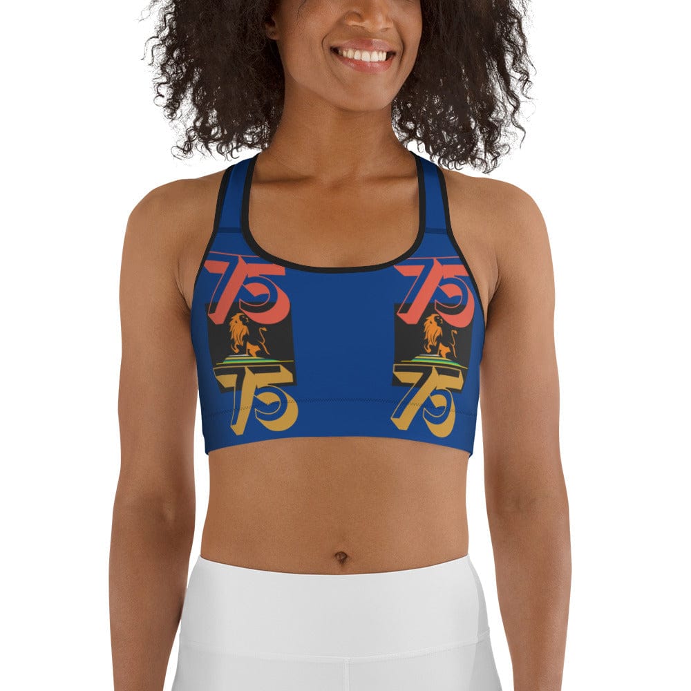 Gamer Fresh Exclusive limited Edition 75th Avenue | Play Big | Sports bra | Dark Cerulean Blue