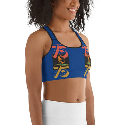 Gamer Fresh Exclusive limited Edition 75th Avenue | Play Big | Sports bra | Dark Cerulean Blue