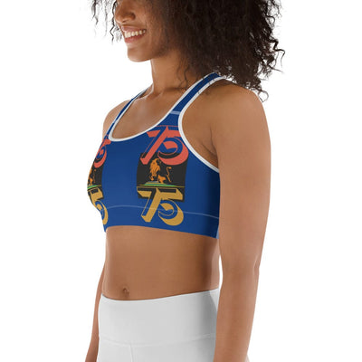 Gamer Fresh Exclusive limited Edition 75th Avenue | Play Big | Sports bra | Dark Cerulean Blue