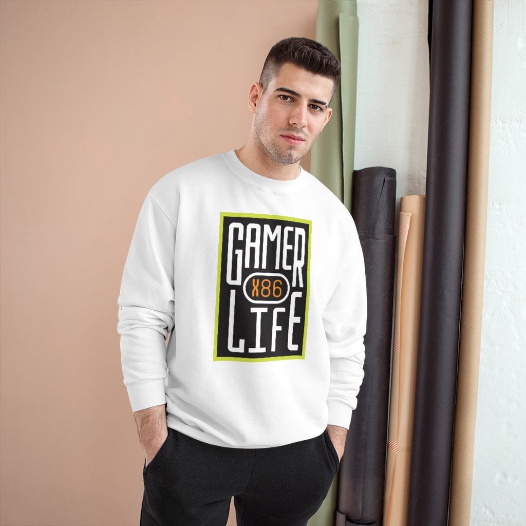 Gamer Fresh x Champion | Gamer Life X86 Architecture | Sweatshirt