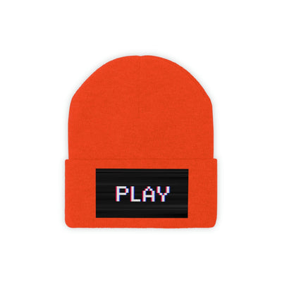 The Gamer Fresh | Just Play | Knitted Neon Beanie Hat