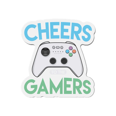 Cheers To The Gamers Gamer Life | Kiss-Cut Magnet Frame