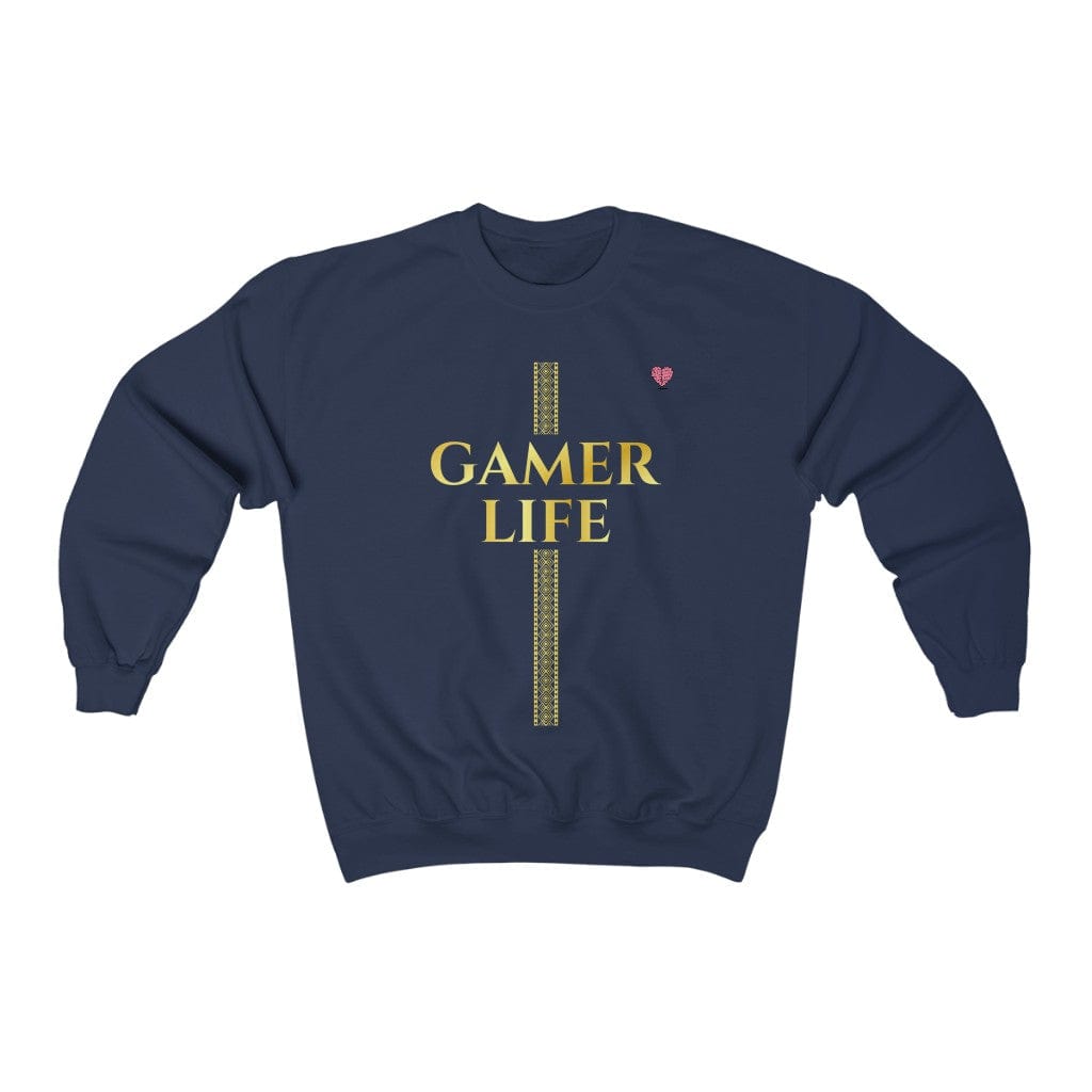 Gamer Fresh | All Heart Gamer Life | Gold Brick Road Sweatshirt