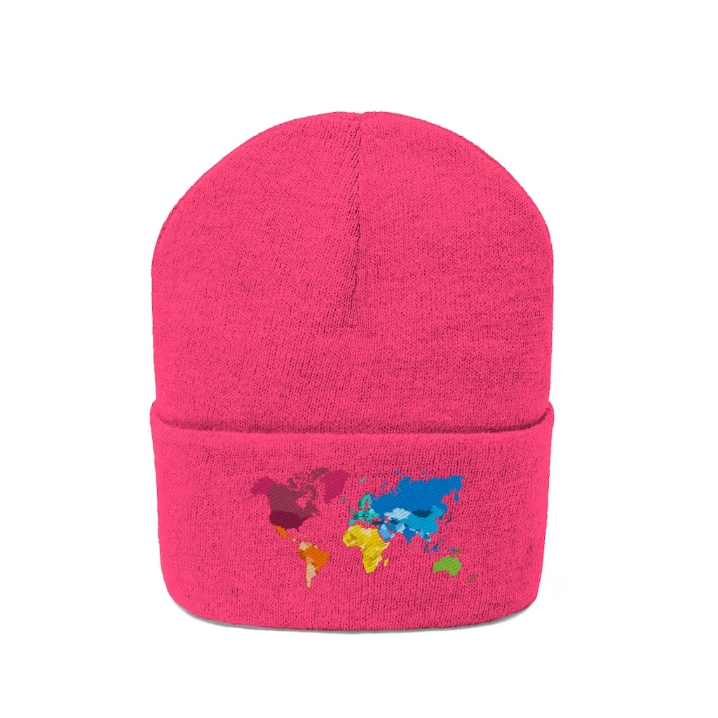 Gamer Fresh | The Big Big World | Black Knitted Beanie Hat