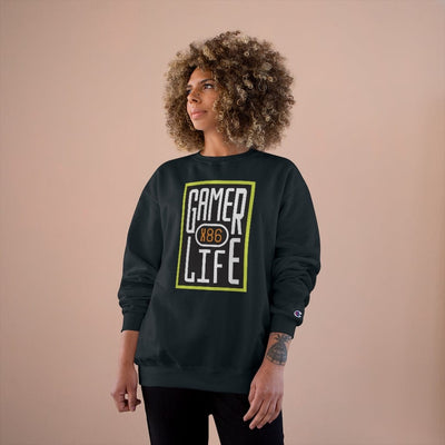 Gamer Fresh x Champion | Gamer Life X86 Architecture | Sweatshirt