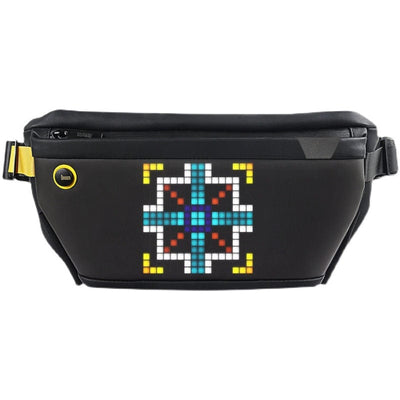 Pixel Armor LED Screen Crossbody Shoulder Bag By Gamer Fresh Lab