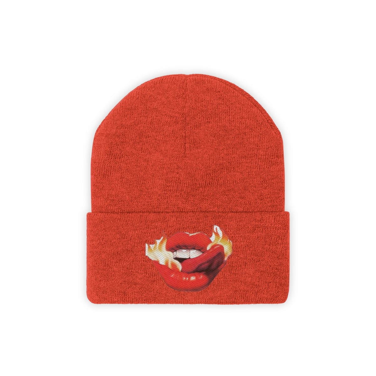 The Hot Kiss Hot lip | Knitted Beanie Hat