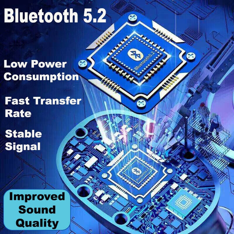 The "Vido 02" Wireless Bluetooth 5.0 Waterproof Earbud Headphone Set