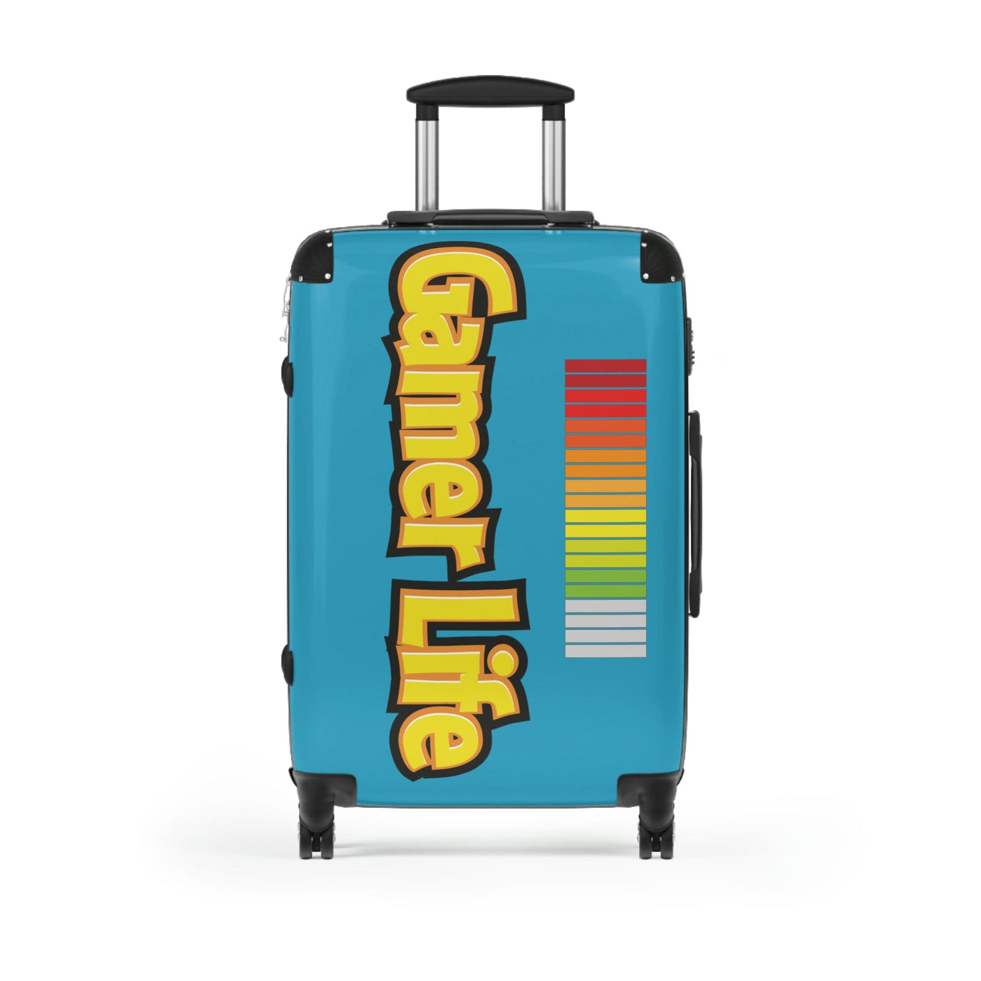 Gamer Fresh Journey's Premium On The Go Gaming Luggage Suitcase | Exclusive Turquoise Edition