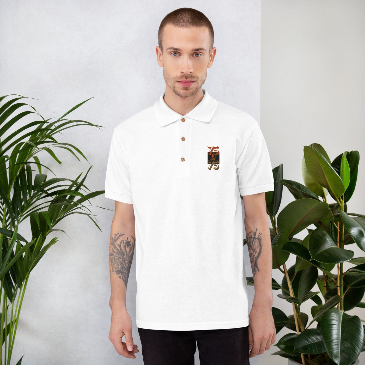 Gamer Fresh Exclusive Limited Edition | Gamer Life Since 75th Bday | Embroidered Polo Shirt