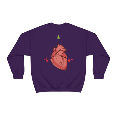 Gamer Fresh | Pure Wave | Alive Heart Beat | Unisex Sweatshirt