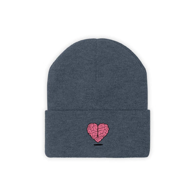 The Have Heart Neon Pink Knitted Beanie Hat