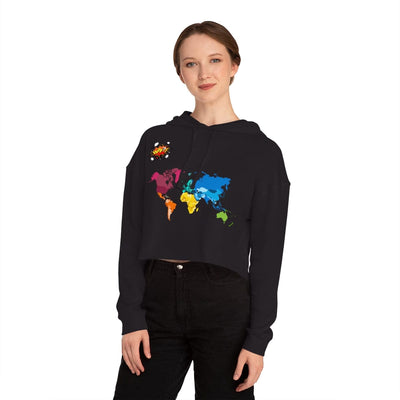 Gamer Fresh Exclusive | WTF World? | Women's Cropped Hoodie