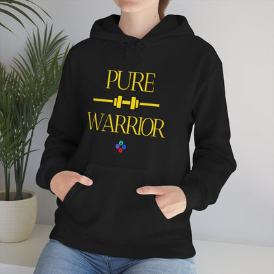 Gamer Fresh | Pure Warrior Player | Heavy Cotton Blend | Unisex Hooded Sweatshirt