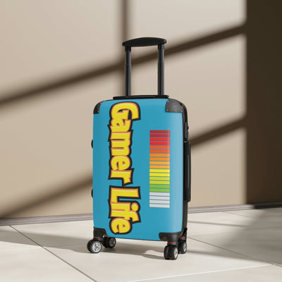 Gamer Fresh Journey's Premium On The Go Gaming Luggage Suitcase | Exclusive Turquoise Edition