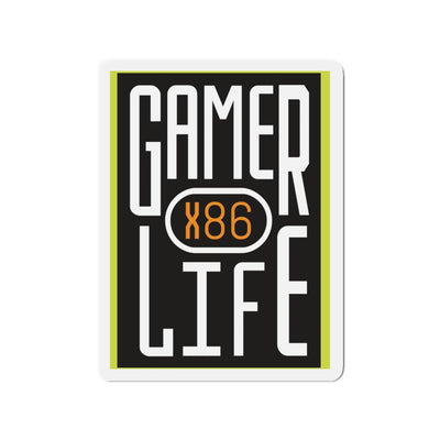 Gamer Life X86 Architecture | Kiss-Cut Magnet Frame | by Gamer Fresh