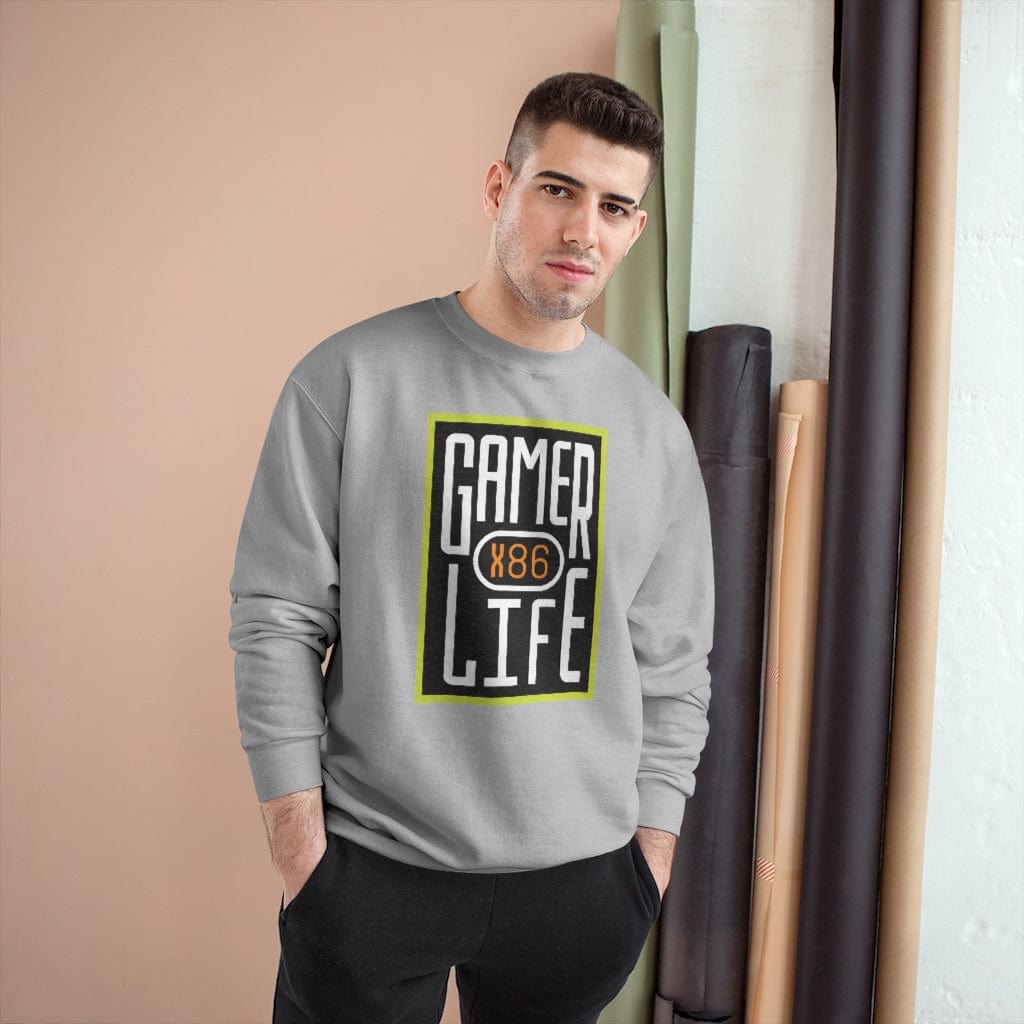 Gamer Fresh x Champion | Gamer Life X86 Architecture | Sweatshirt