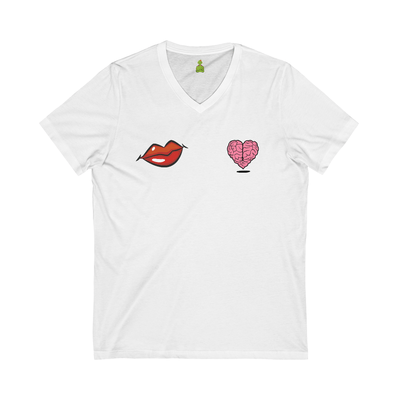 Exclusive Vision Slayer | Be Still My Heart | Short Sleeve V-Neck T-Shirt