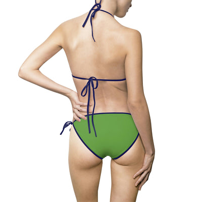 Gamer Fresh | Exclusive Rocking Gamer Life | Women's Peridot Green Bikini Swimsuit