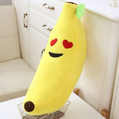 BananaBudy Cartoon Pillow by Gamer Fresh