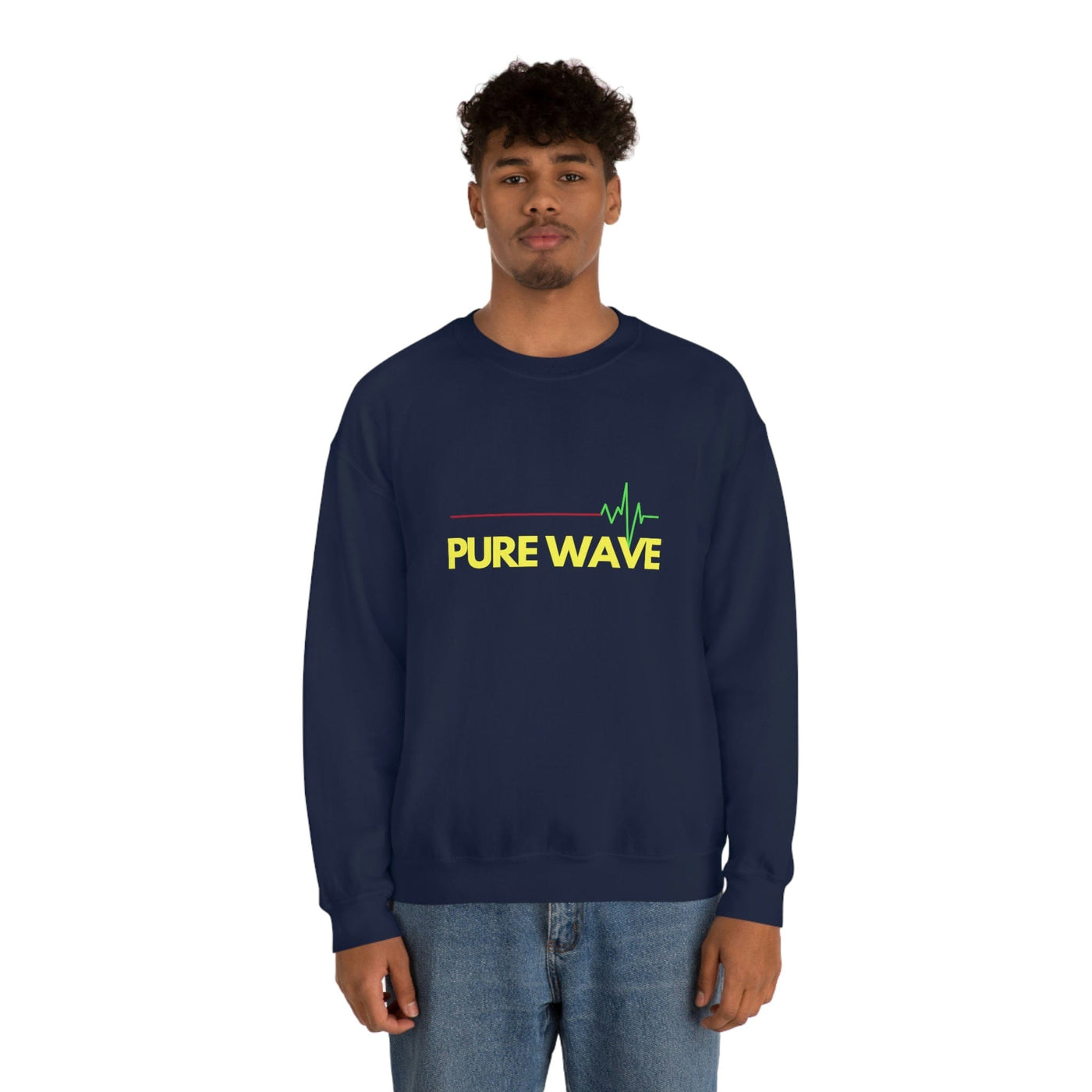 Gamer Fresh | Pure Wave | Alive Heart Beat | Unisex Sweatshirt