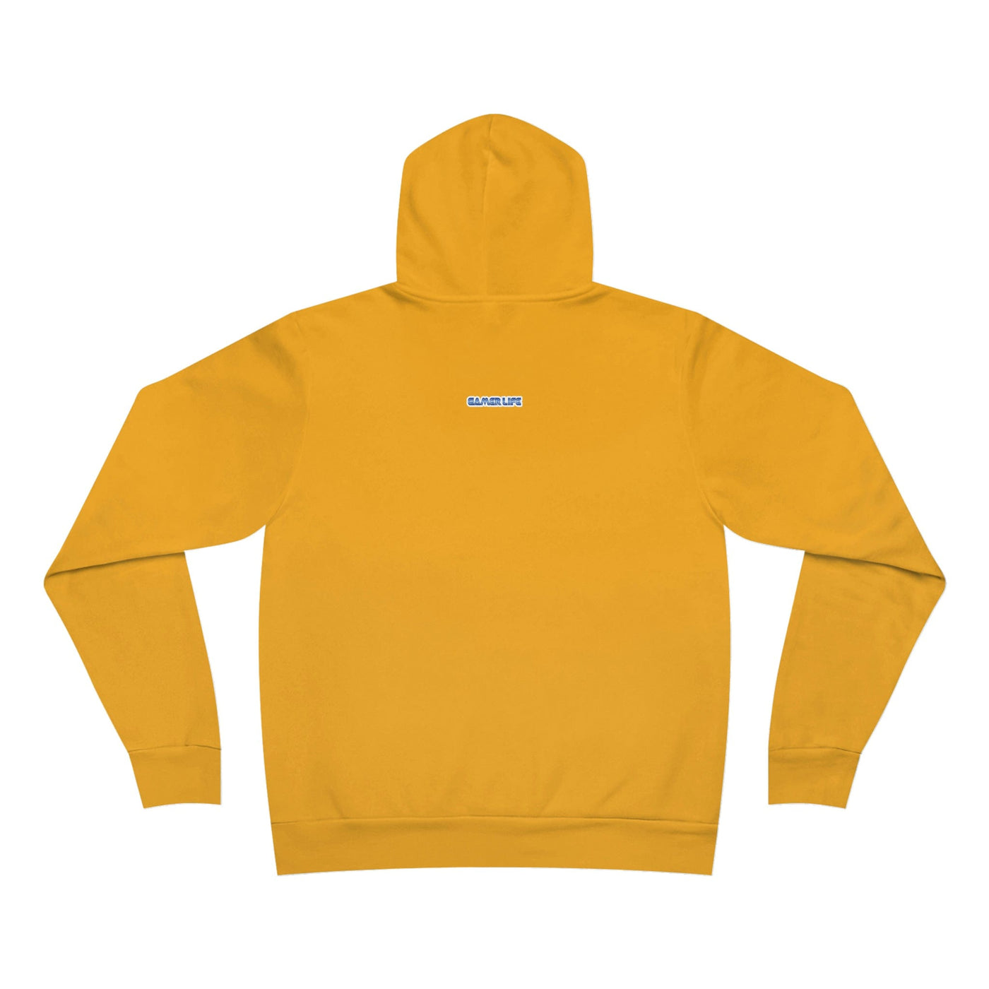 The Gamer Fresh | Pure Warrior Player One | Men's Edition Gold Fleece Pullover Hoodie