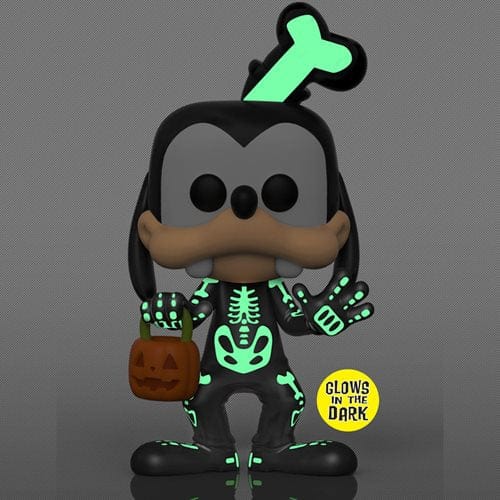 Disney Skeleton Goofy Glow-in-the-Dark Pop! Vinyl Figure