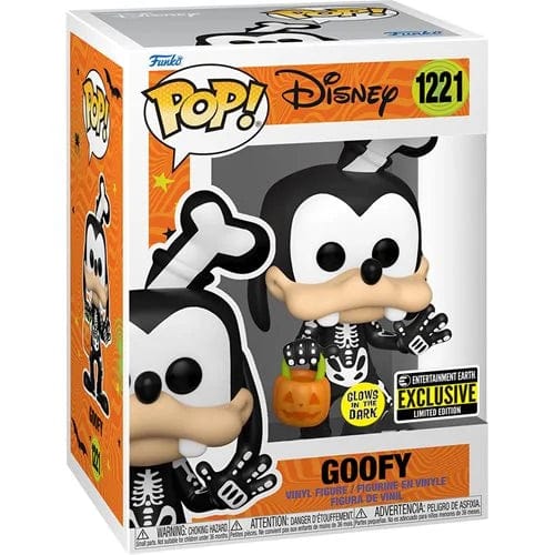 Disney Skeleton Goofy Glow-in-the-Dark Pop! Vinyl Figure