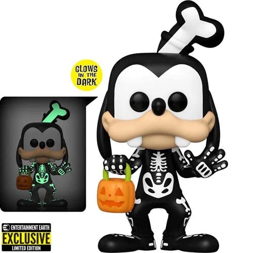 Disney Skeleton Goofy Glow-in-the-Dark Pop! Vinyl Figure