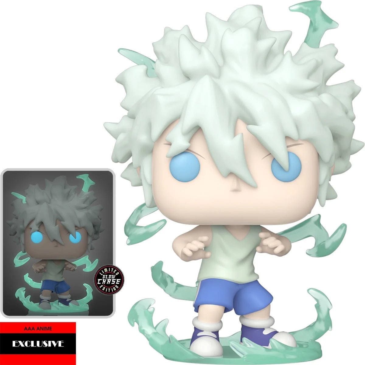 Hunter x Hunter Killua Zoldyck Godspeed Pop! Vinyl Figure