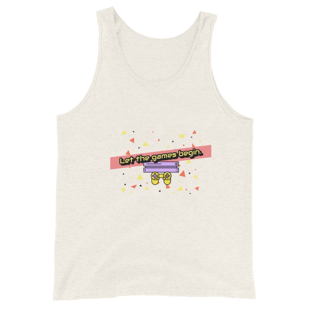 Lets The Game Begin Tank Top