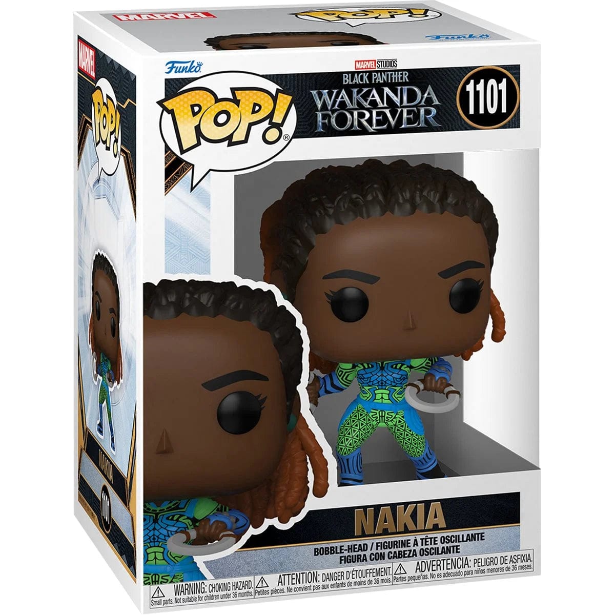 Black Panther: Wakanda Forever Nakia Pop! Vinyl Figure