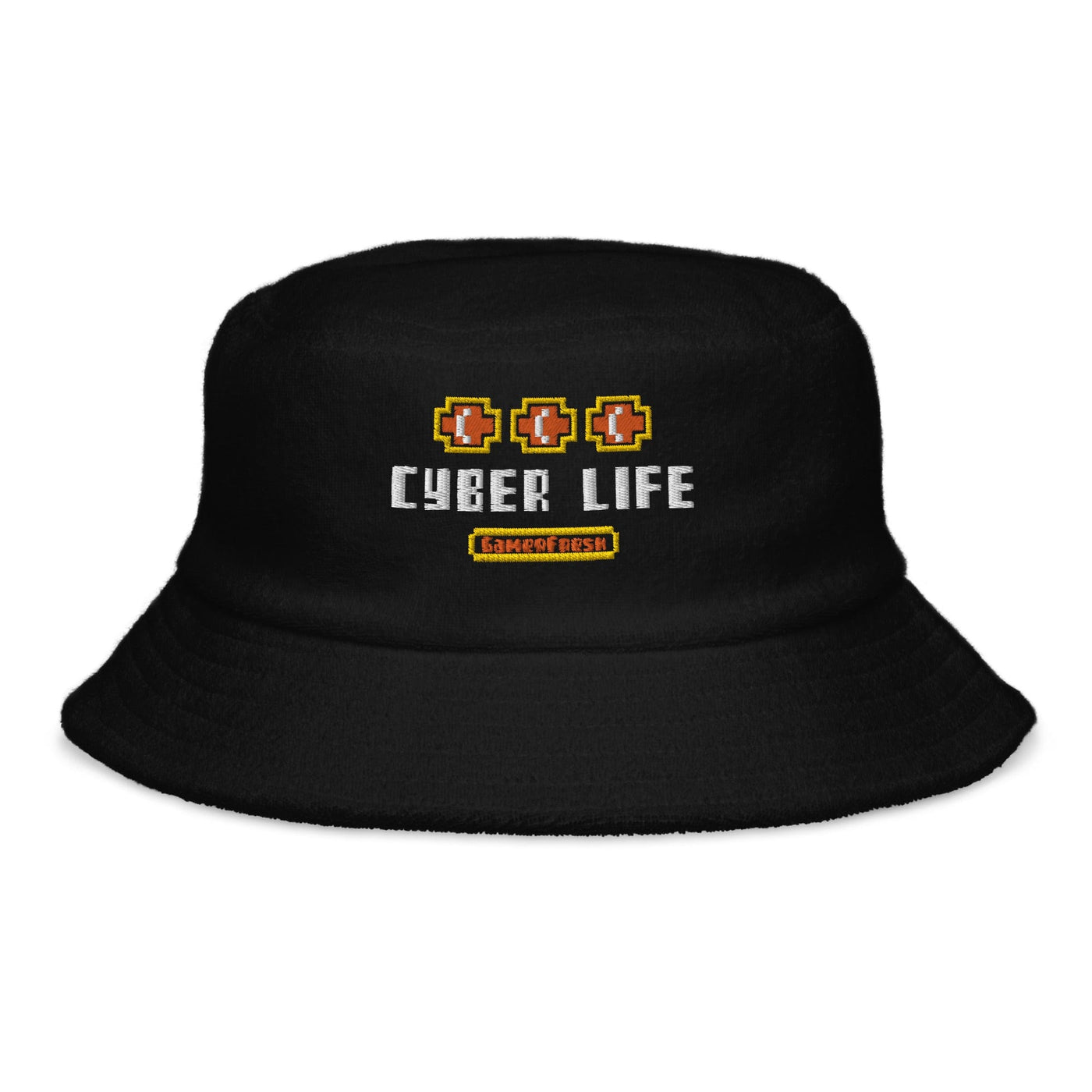 Gamer Fresh | Cyber Life | Extra Life | Terry Cloth Bucket Hat