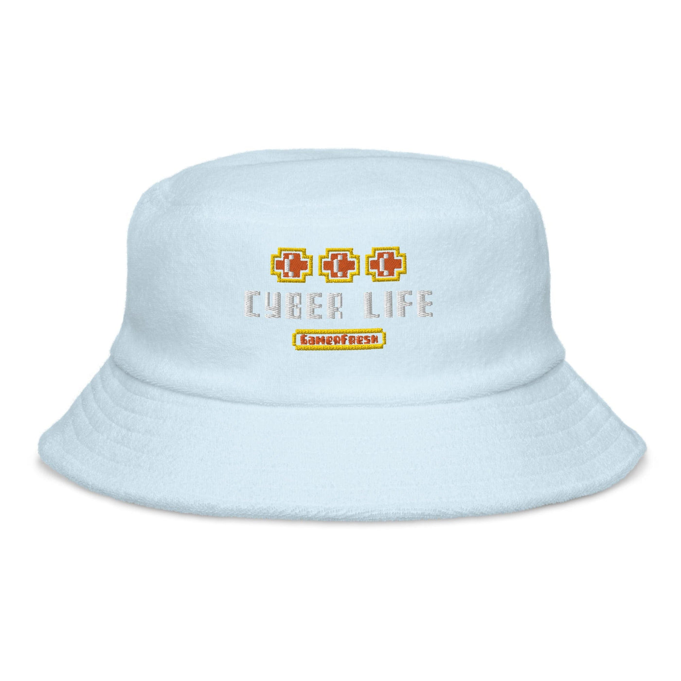 Gamer Fresh | Cyber Life | Extra Life | Terry Cloth Bucket Hat