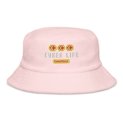 Gamer Fresh | Cyber Life | Extra Life | Terry Cloth Bucket Hat