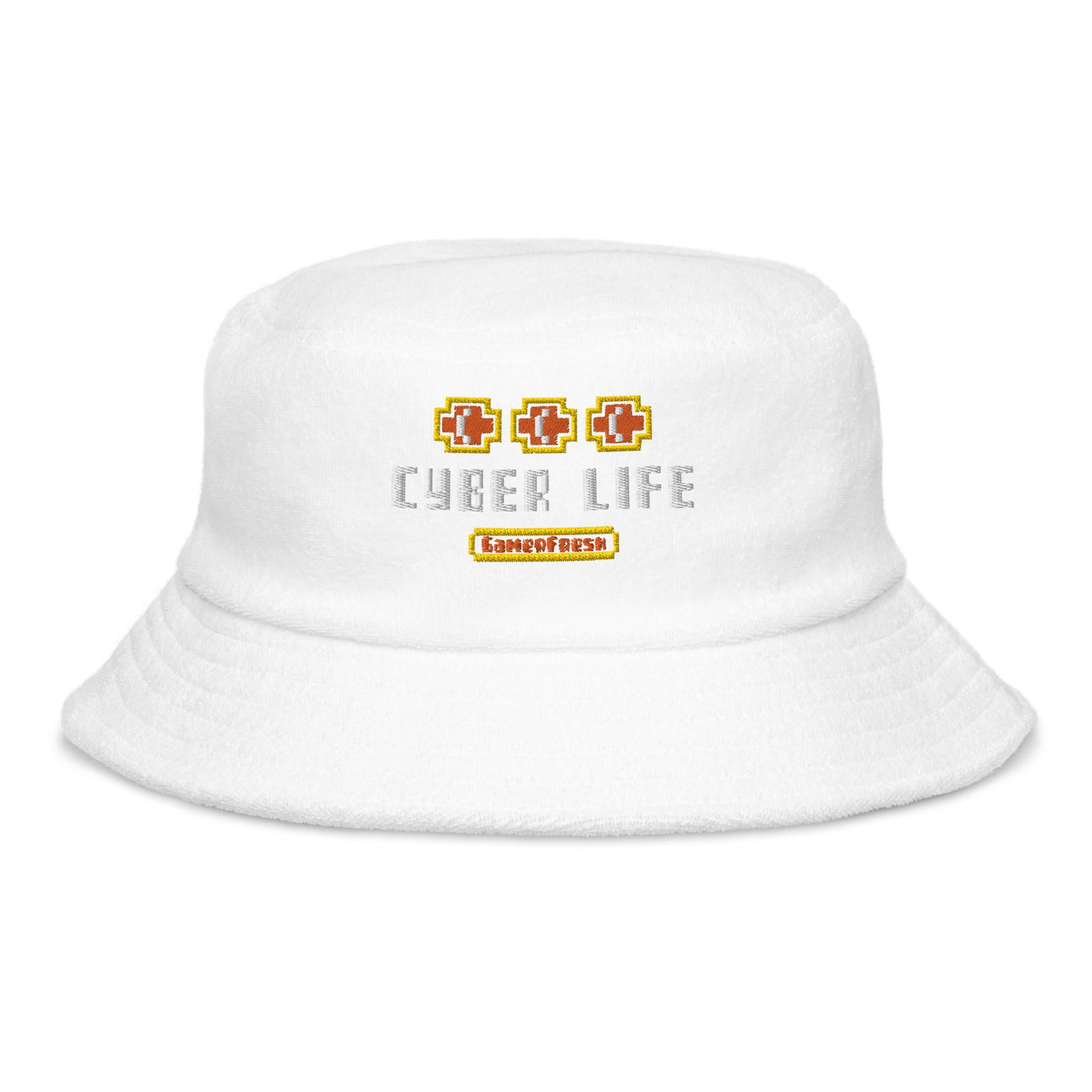 Gamer Fresh | Cyber Life | Extra Life | Terry Cloth Bucket Hat