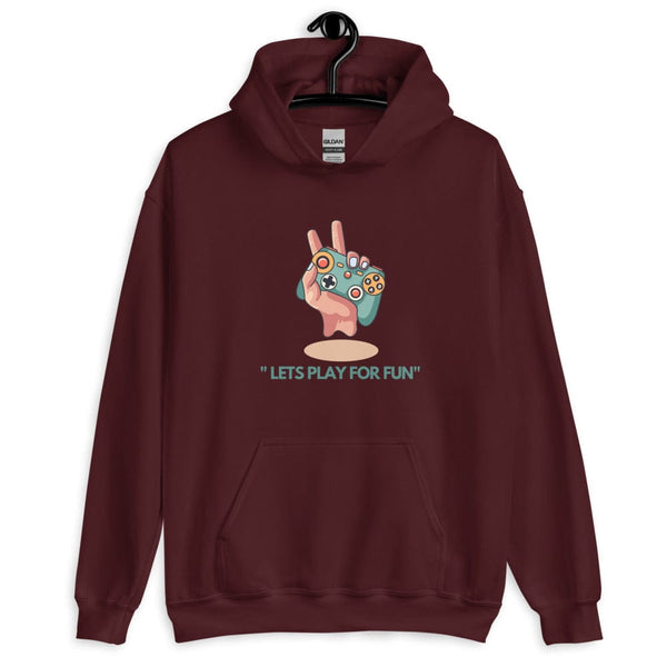 Gamer Fresh | Let's Play for Fun | Unisex Pullover Hoodie